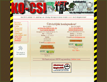 Tablet Screenshot of ko-csi.hu